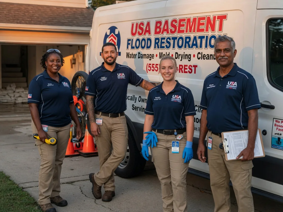 Basement Flood Cleanup company in Hammon, OK